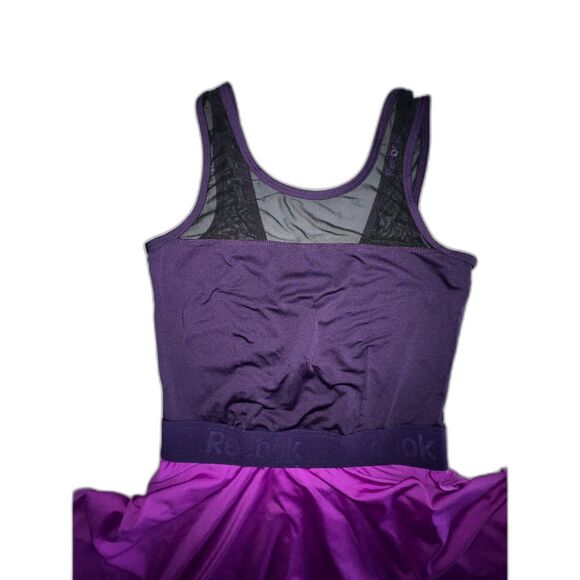 Reebok Athletic Dress Mesh Tank Sleeves, Keyhole Cutout Back Sz S - Picture 4 of 8